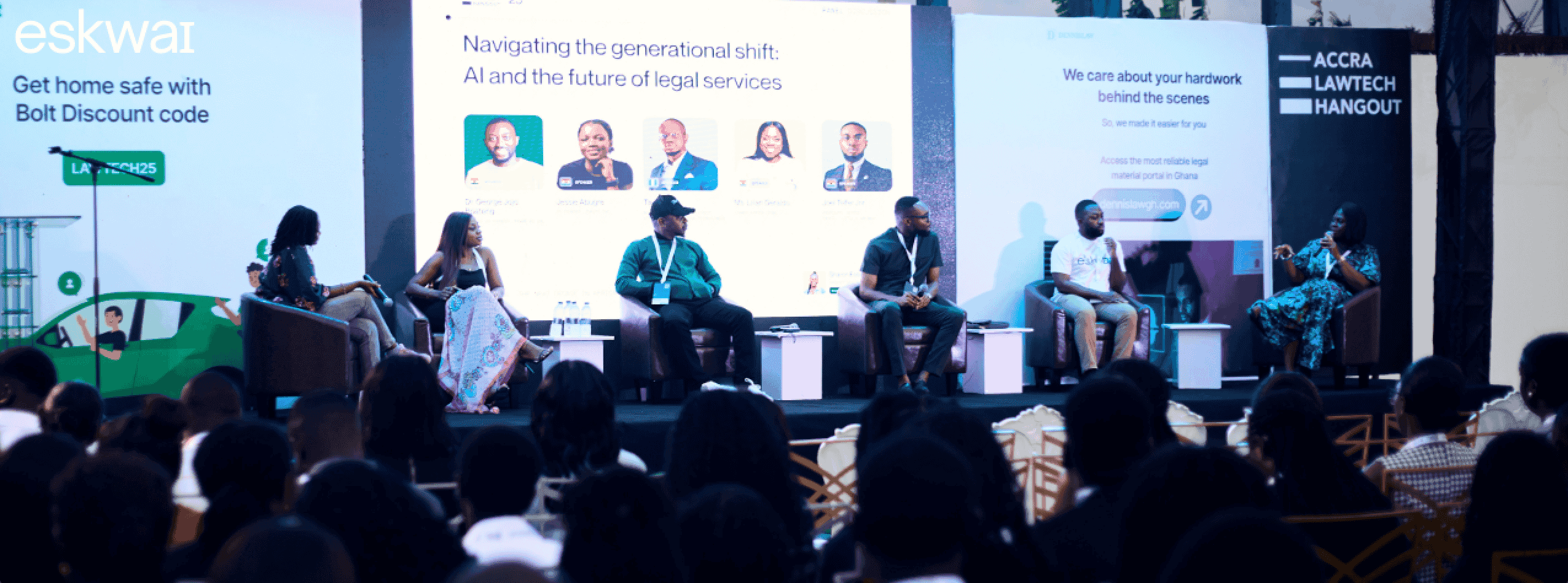 Eskwai at Accra LawTech Hangout 2025: Championing Africa’s Legal AI Future