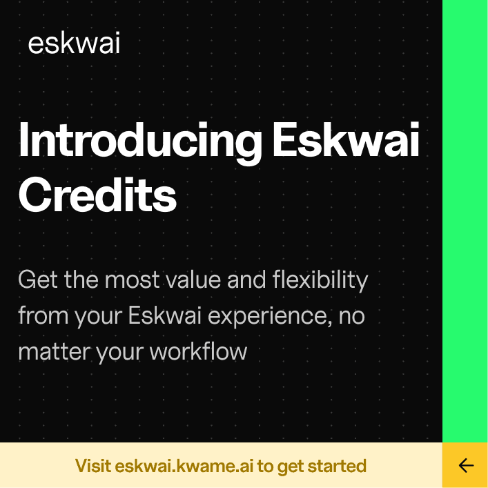 Introducing Eskwai Credits: Flexible, Usage-Based Pricing for Cost-Effective Access to Legal AI