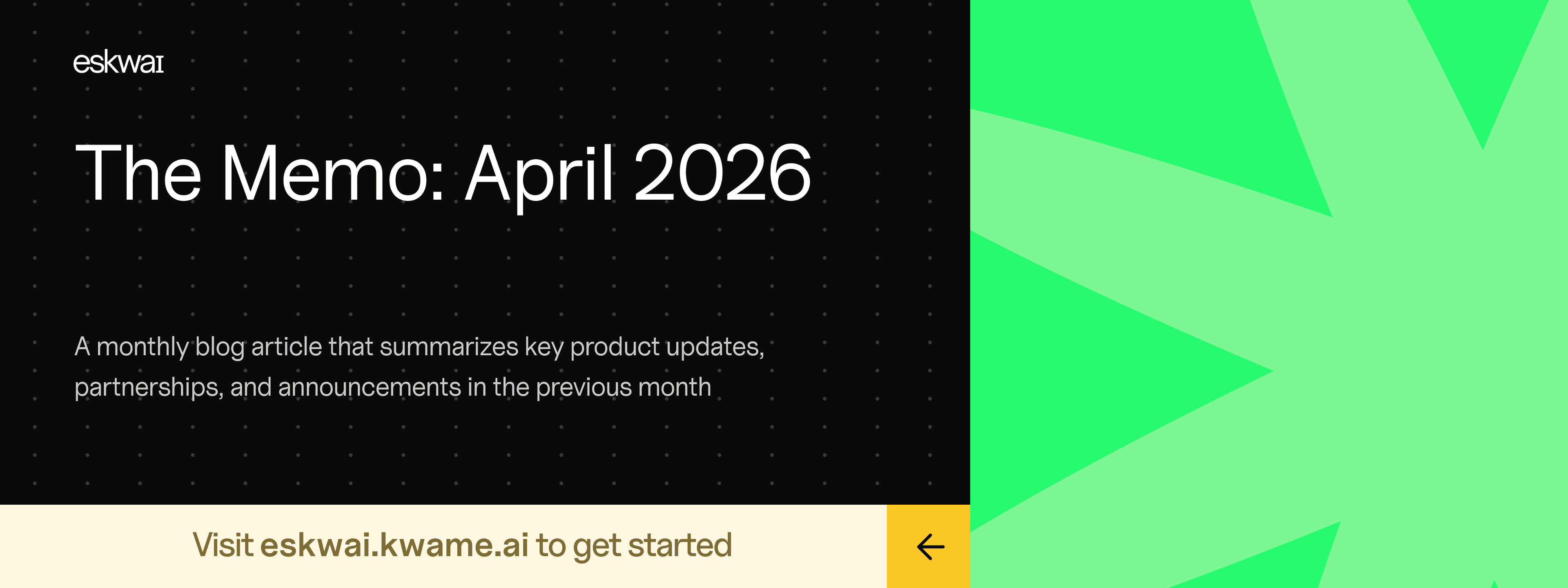 The Memo: April 2026