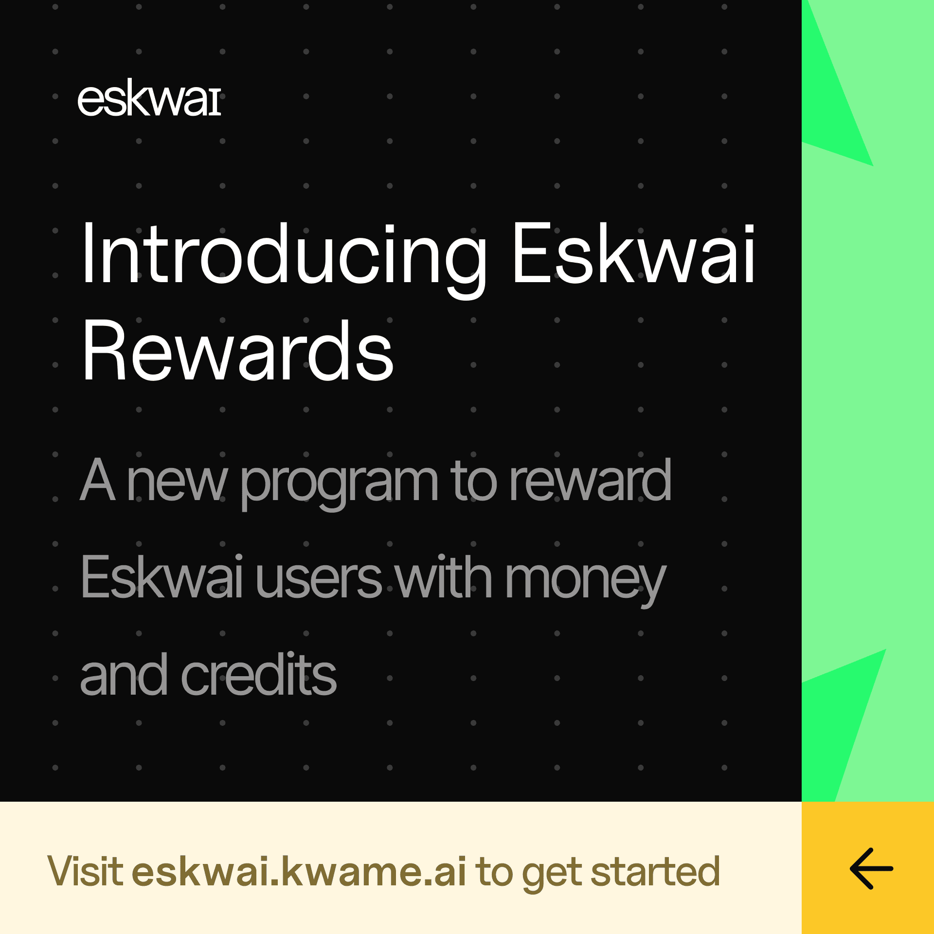 Introducing Eskwai Rewards: New Program to Reward Eskwai Users with Money and Credits